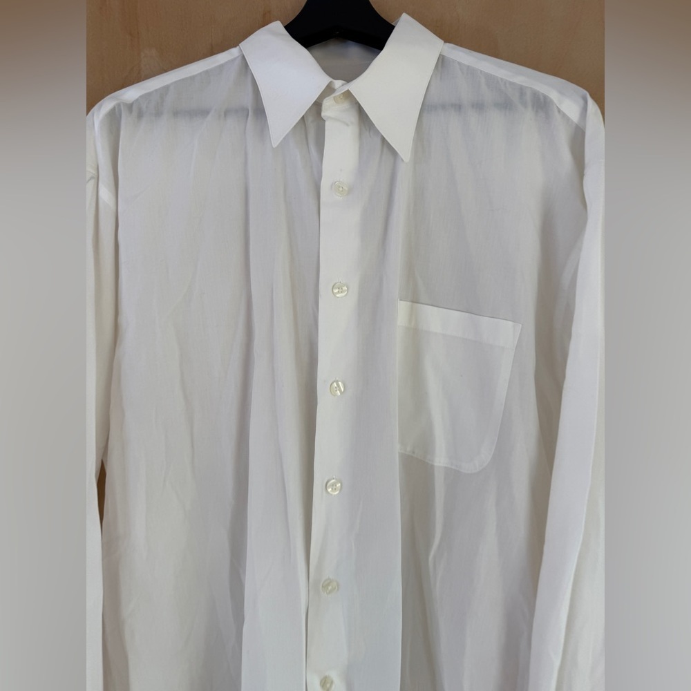 Perry Ellis “Portfolio” Crisp White Dress Shirt - Picture 7 of 10